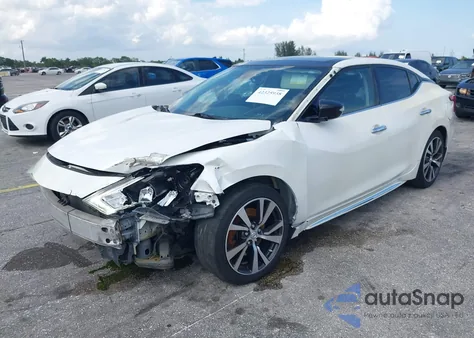 2016 Nissan Maxima 3.5 Platinum из США, поврежденный, VIN 1N4AA6AP7GC426928